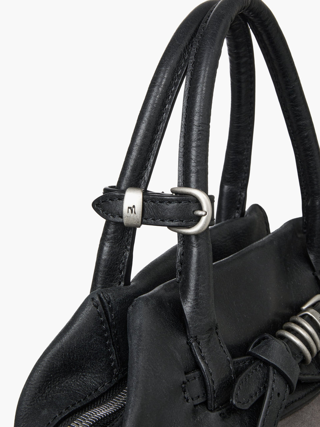 Marge Sherwood - Soft Grandma Layered Mini Bag (Grey Suede) product image 9 | TRAB K-Fashion Australia