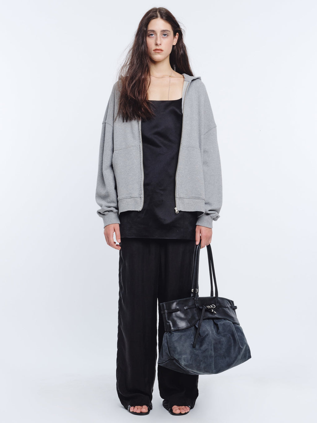Marge Sherwood - Soft Grandma Layered Bag (Black Naked) product image 3 | TRAB K-Fashion Australia