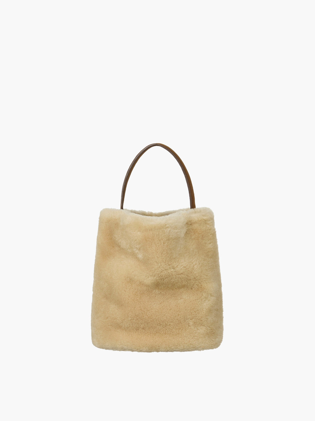 Marge Sherwood - Wired Bucket (Beige Shearling+Chestnut Nubuck) product image 5 | TRAB K-Fashion Australia