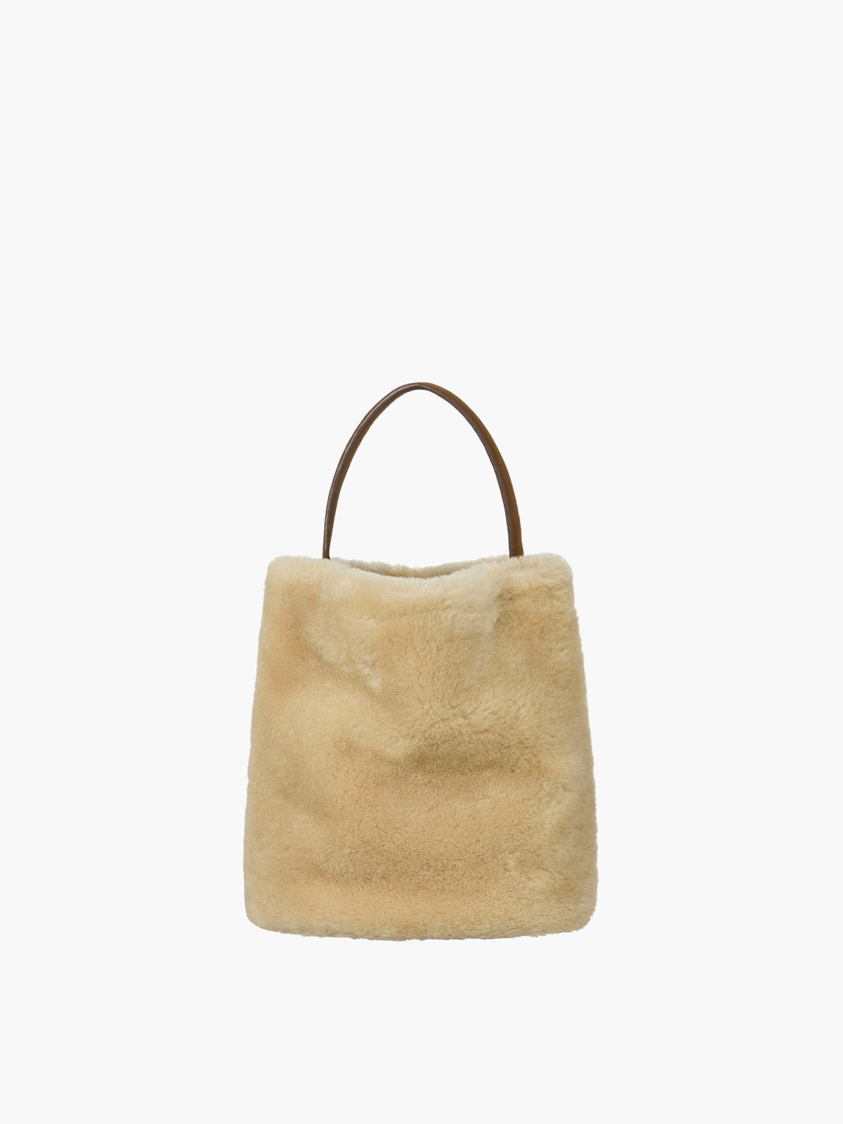 Marge Sherwood - Wired Bucket (Beige Shearling+Chestnut Nubuck) product image 5 | TRAB K-Fashion Australia