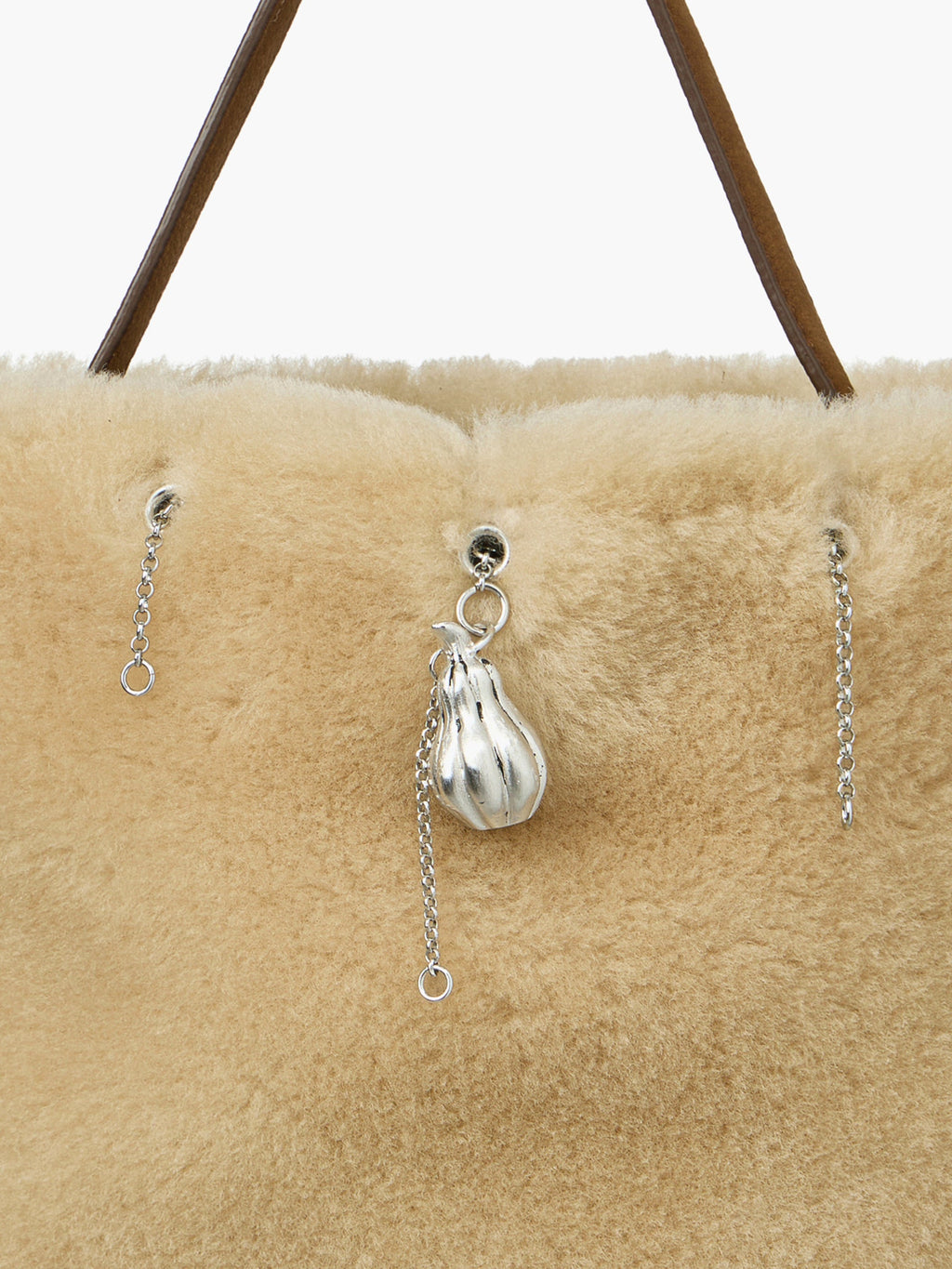 Marge Sherwood - Wired Bucket (Beige Shearling+Chestnut Nubuck) product image 7 | TRAB K-Fashion Australia