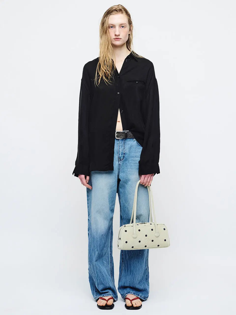 Marge Sherwood - Soft Boston Ew (Blond Wood Printed Suede) product image 3 | TRAB K-Fashion Australia