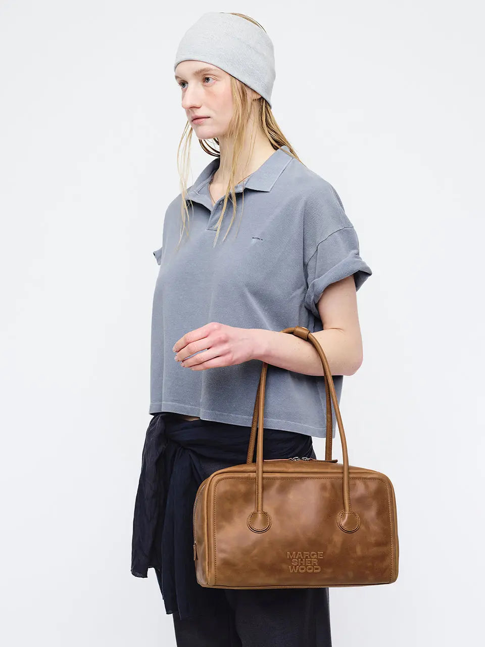 Marge Sherwood - Soft Boston (Saddle Brown Pull-Up) product image 2 | TRAB K-Fashion Australia