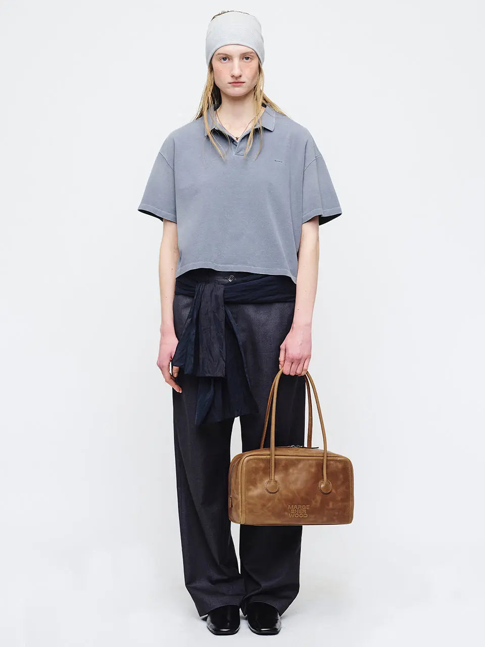 Marge Sherwood - Soft Boston (Saddle Brown Pull-Up) product image 3 | TRAB K-Fashion Australia