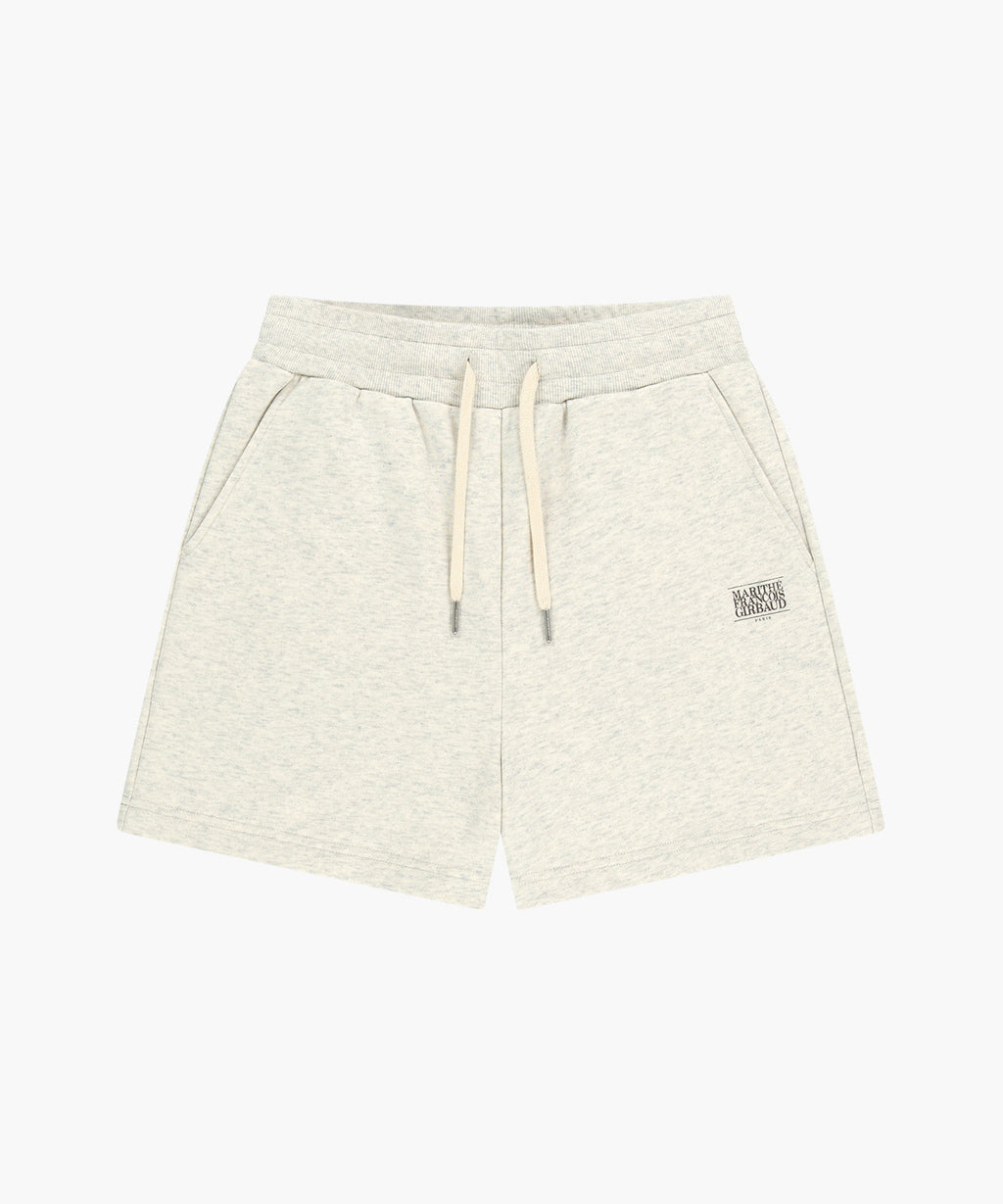 Marithe & Francois Girbaud - Vintage Classic Logo Sweat Shorts (Oatmeal) product image 6 | TRAB K-Fashion Australia