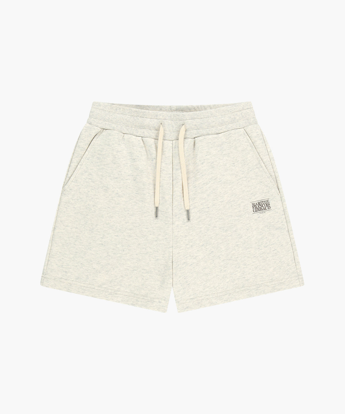 Marithe & Francois Girbaud - Vintage Classic Logo Sweat Shorts (Oatmeal) product image 6 | TRAB K-Fashion Australia