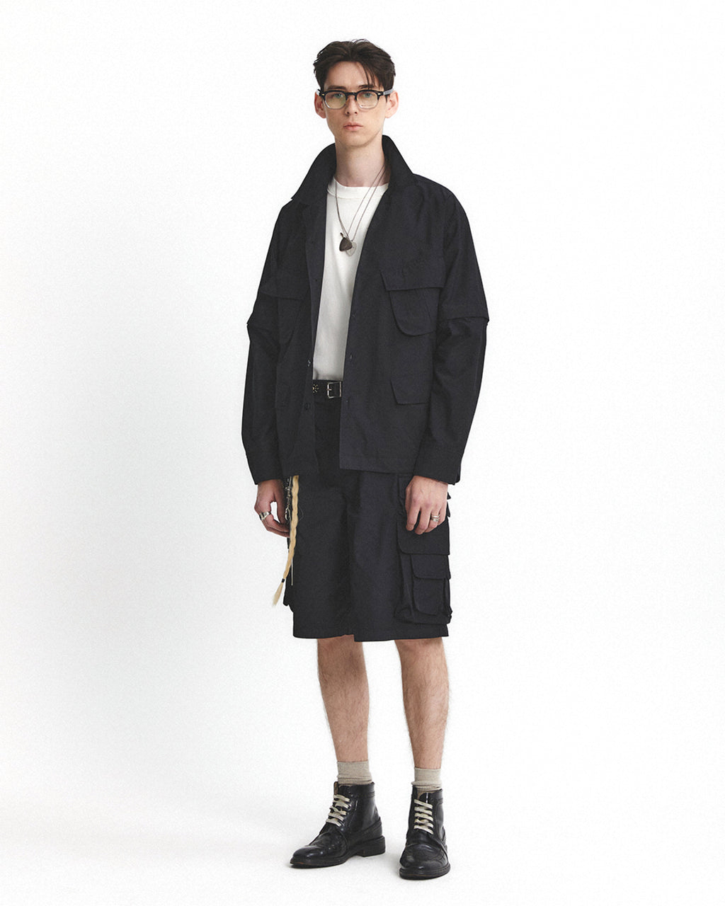 Eastlogue - Cameraman Shorts (Black) product image 4 | TRAB K-Fashion Australia