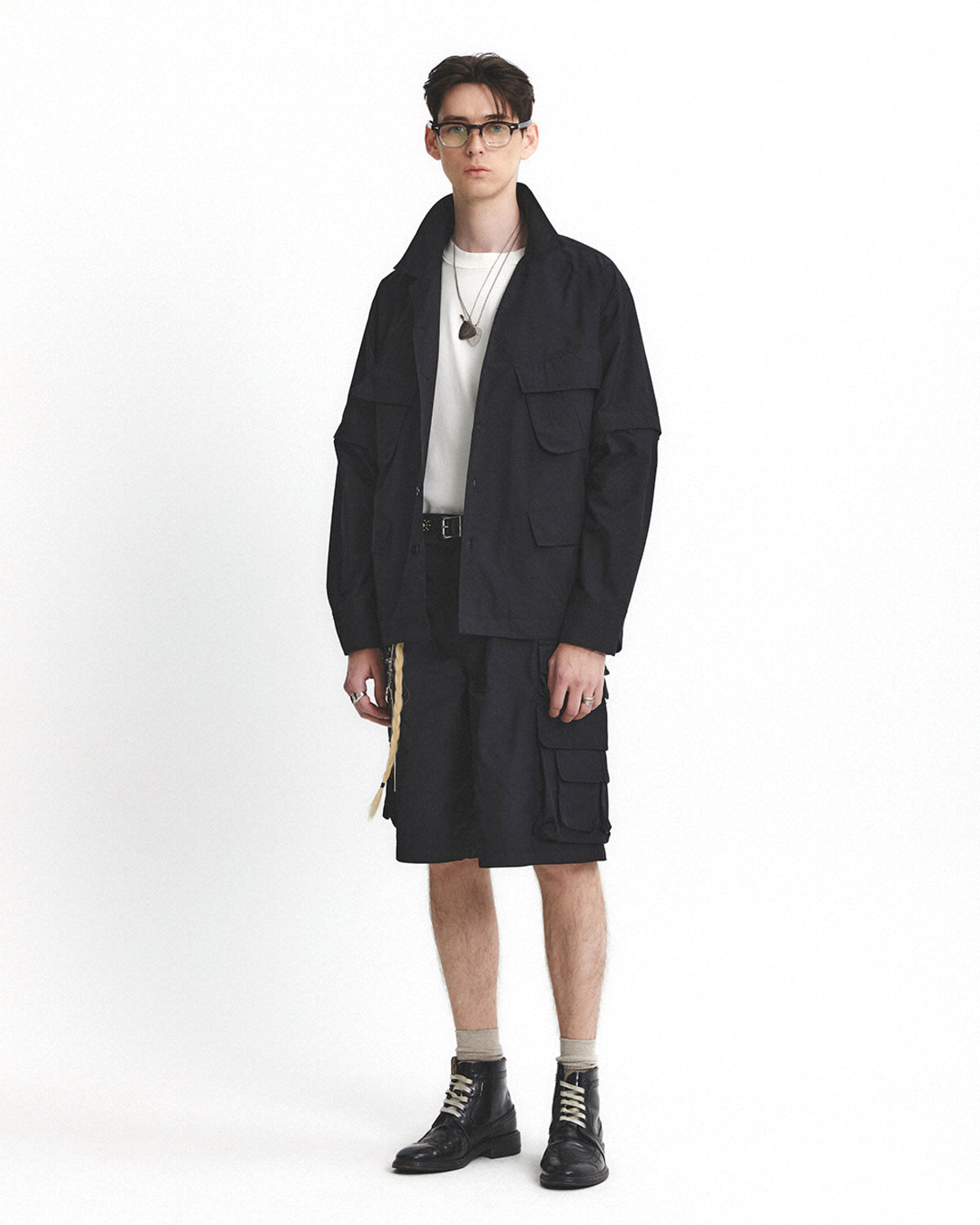 Eastlogue - Cameraman Shorts (Black) product image 4 | TRAB K-Fashion Australia