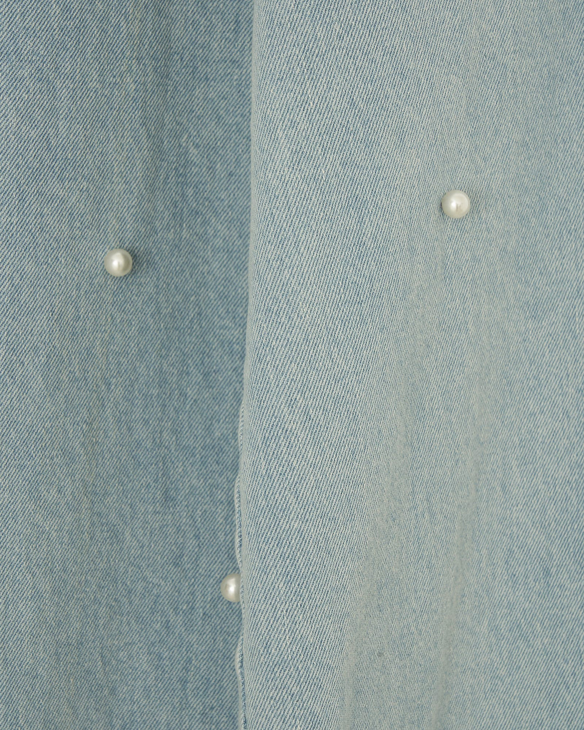 Kimhe Kim - Pearl Embellished Balloon Fit Jeans (Sky Blue) product image 10 | TRAB K-Fashion Australia