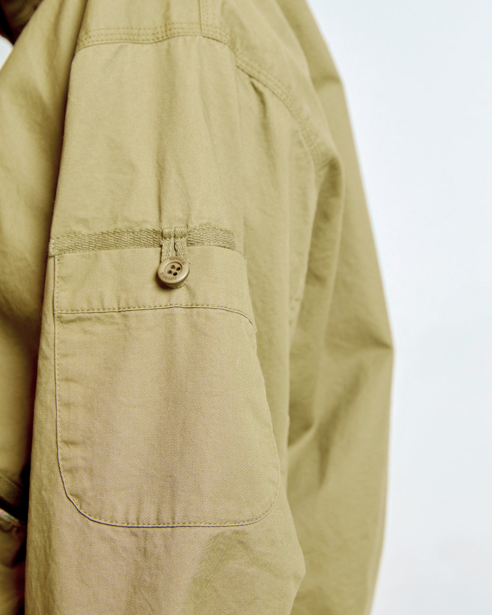 Coyseio - Dusty Cotton Bomber Jacket (Beige) product image 11 | TRAB K-Fashion Australia