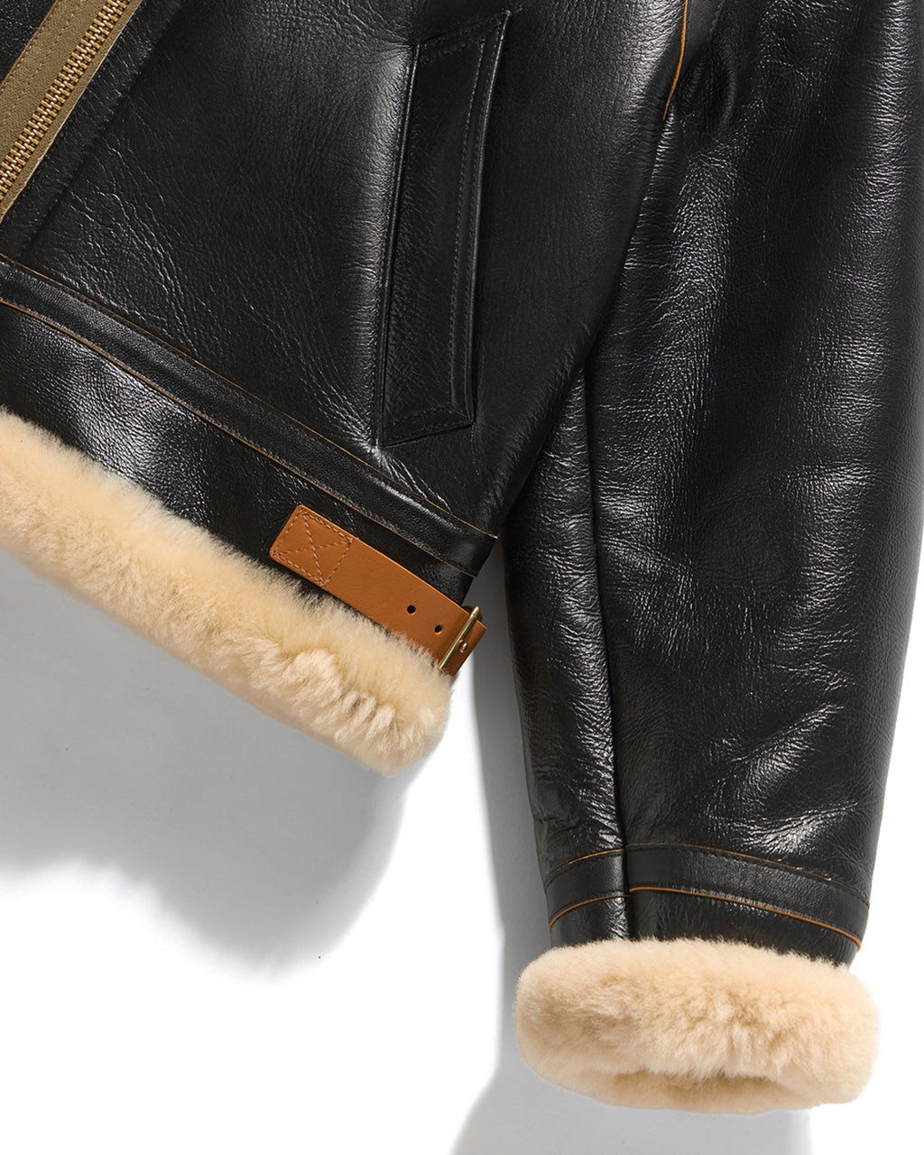 Eastlogue - Airborne Mouton Short Jacket (Black) product image 9 | TRAB K-Fashion Australia