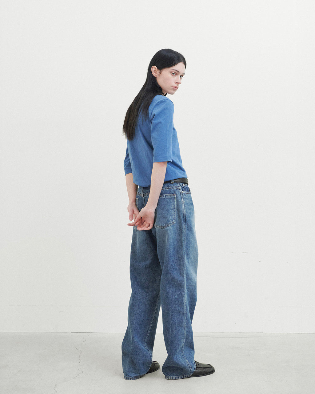Brownyard - Straight Denim (Mid Blue) product image 2 | TRAB K-Fashion Australia