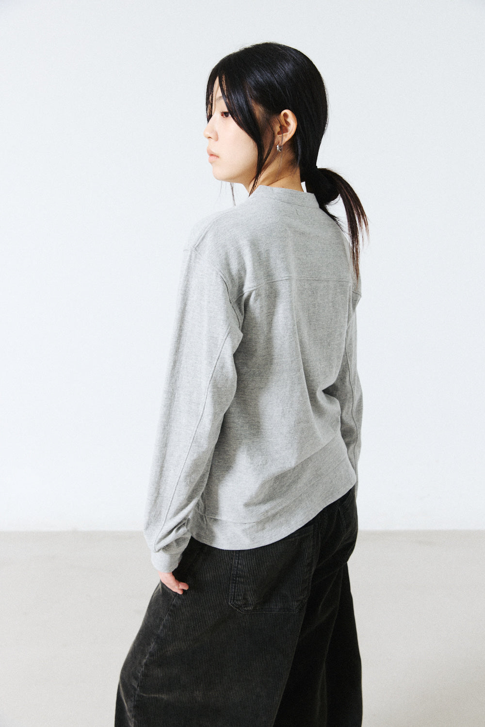 Hatchingroom - Dual Front Tee (M.Grey) product image 12 | TRAB K-Fashion Australia