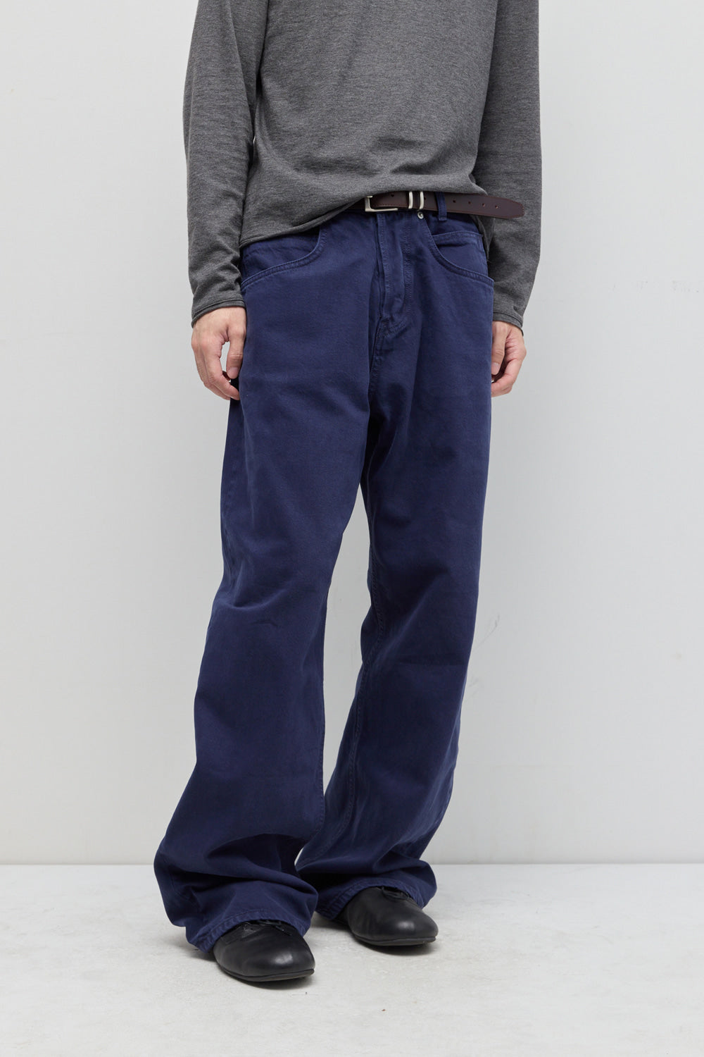 Hatchingroom - Regular Selvedge Jeans Over Dyed French (Blue) product image 13 | TRAB K-Fashion Australia
