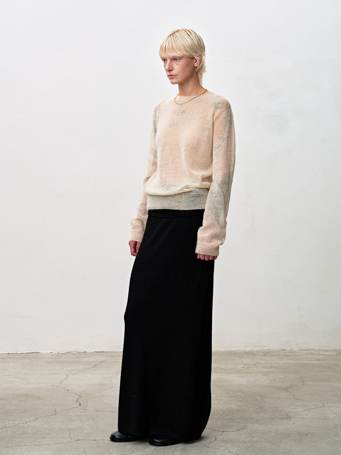 Tonywack - Light Weight Mohair Sweater (Cream) product image 2 | TRAB K-Fashion Australia