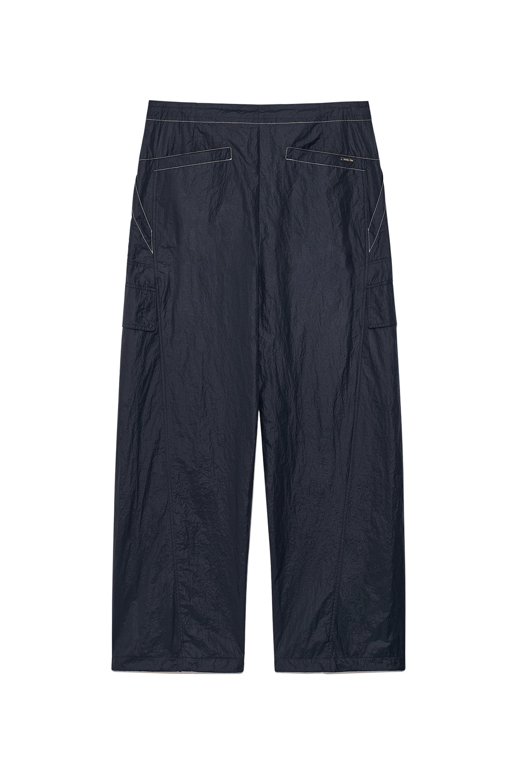 Matin Kim - Stitch Point Nylon Pants (Navy) product image 2 | TRAB K-Fashion Australia