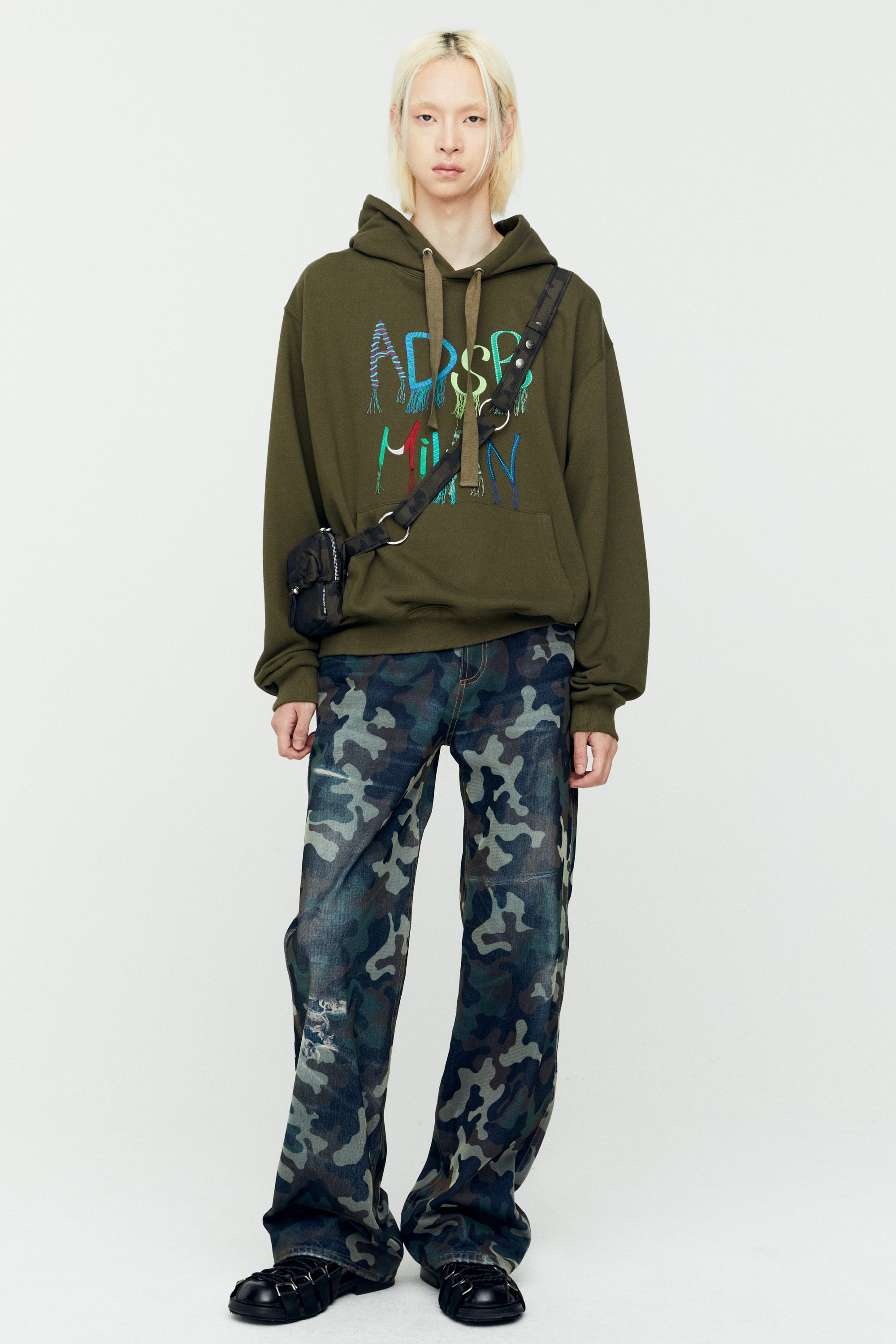 Andersson Bell - Harness Pocket Cross Bag (Green) product image 5 | TRAB K-Fashion Australia