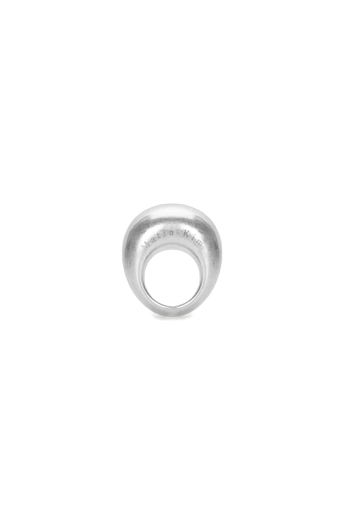 Matin Kim - Round Bold Ring (Silver) product image 1 | TRAB K-Fashion Australia