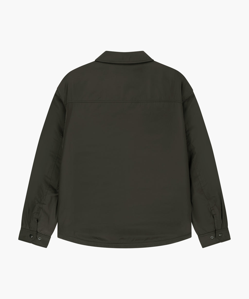 Marithe & Francois Girbaud - Shirts Padded Jacket (Brown) product image 6 | TRAB K-Fashion Australia