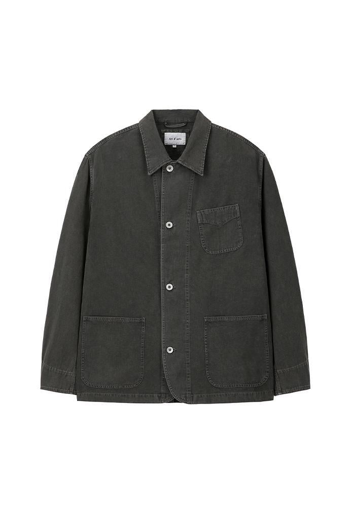 Art if acts - Garment Dyed Western Coverall Jacket (Faded Charcoal) product image 6 | TRAB K-Fashion Australia