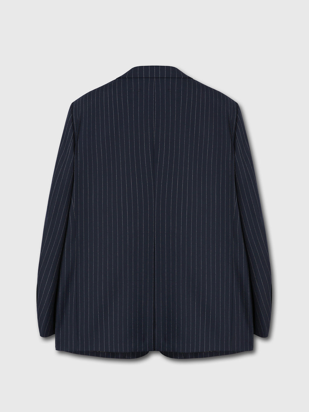 Tonywack - Striped Wool Oversized Tailored Jacket (Navy Pinstripe) product image 8 | TRAB K-Fashion Australia