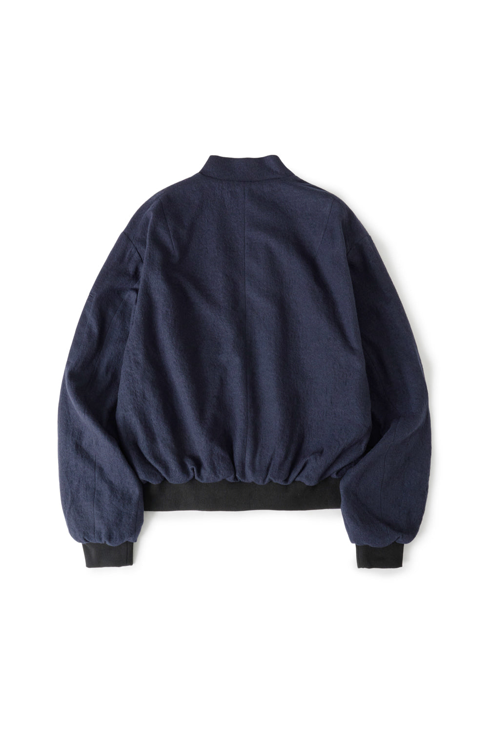 Hatchingroom - Hairy Bomber Jacket Dark (Navy) product image 2 | TRAB K-Fashion Australia