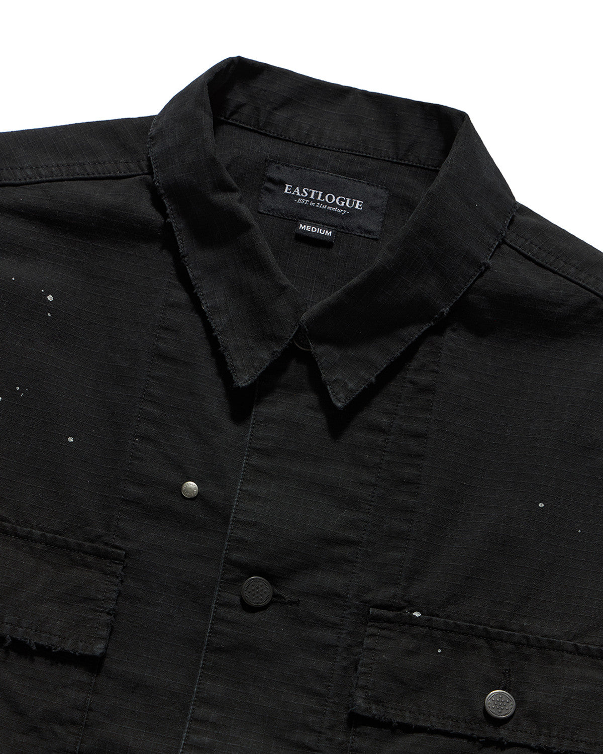 Eastlogue - M43 Mil Half Shirts (Black Ripstop) product image 7 | TRAB K-Fashion Australia