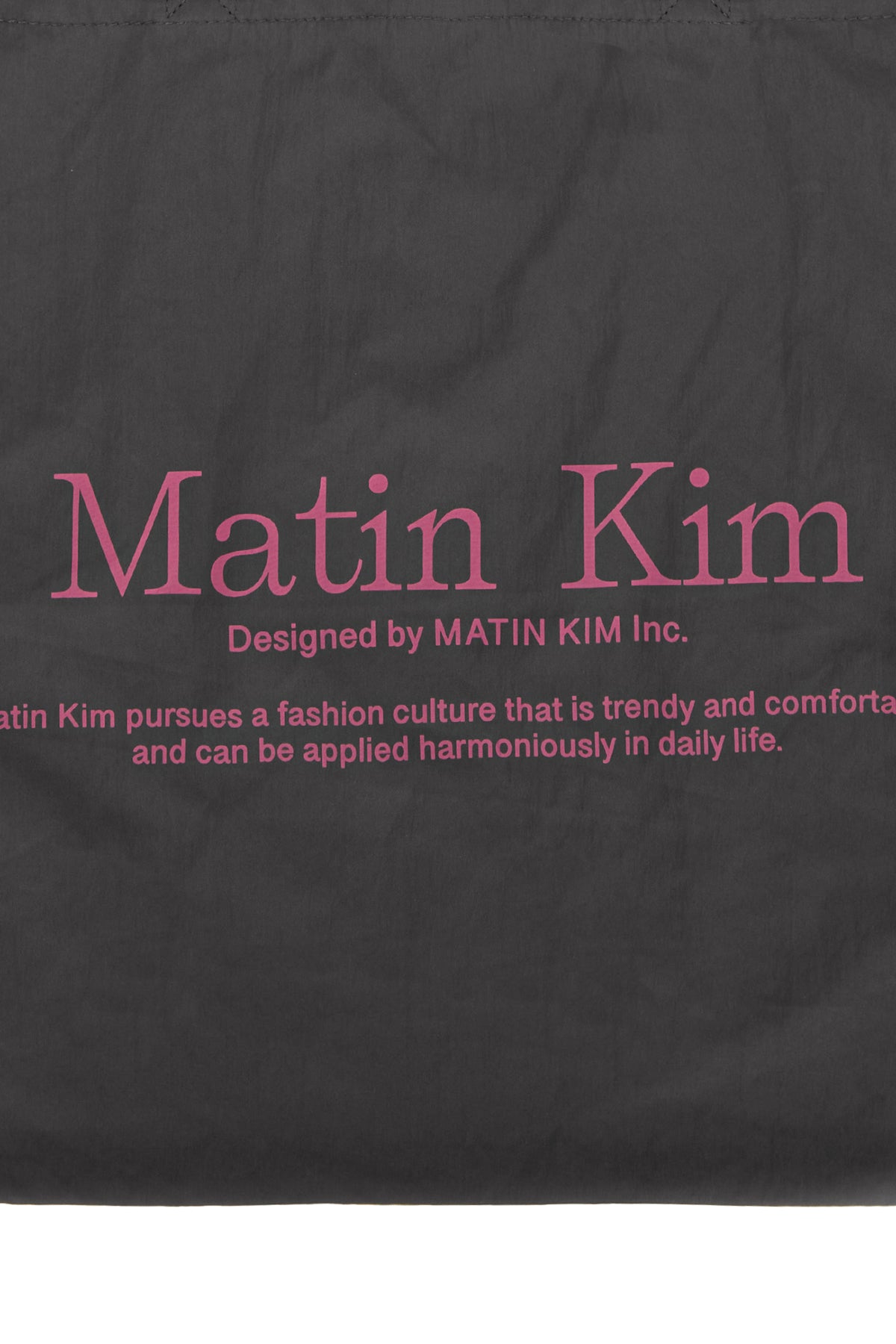 Matin Kim - Matin Poppin Ecobag (Charcoal) product image 3 | TRAB K-Fashion Australia