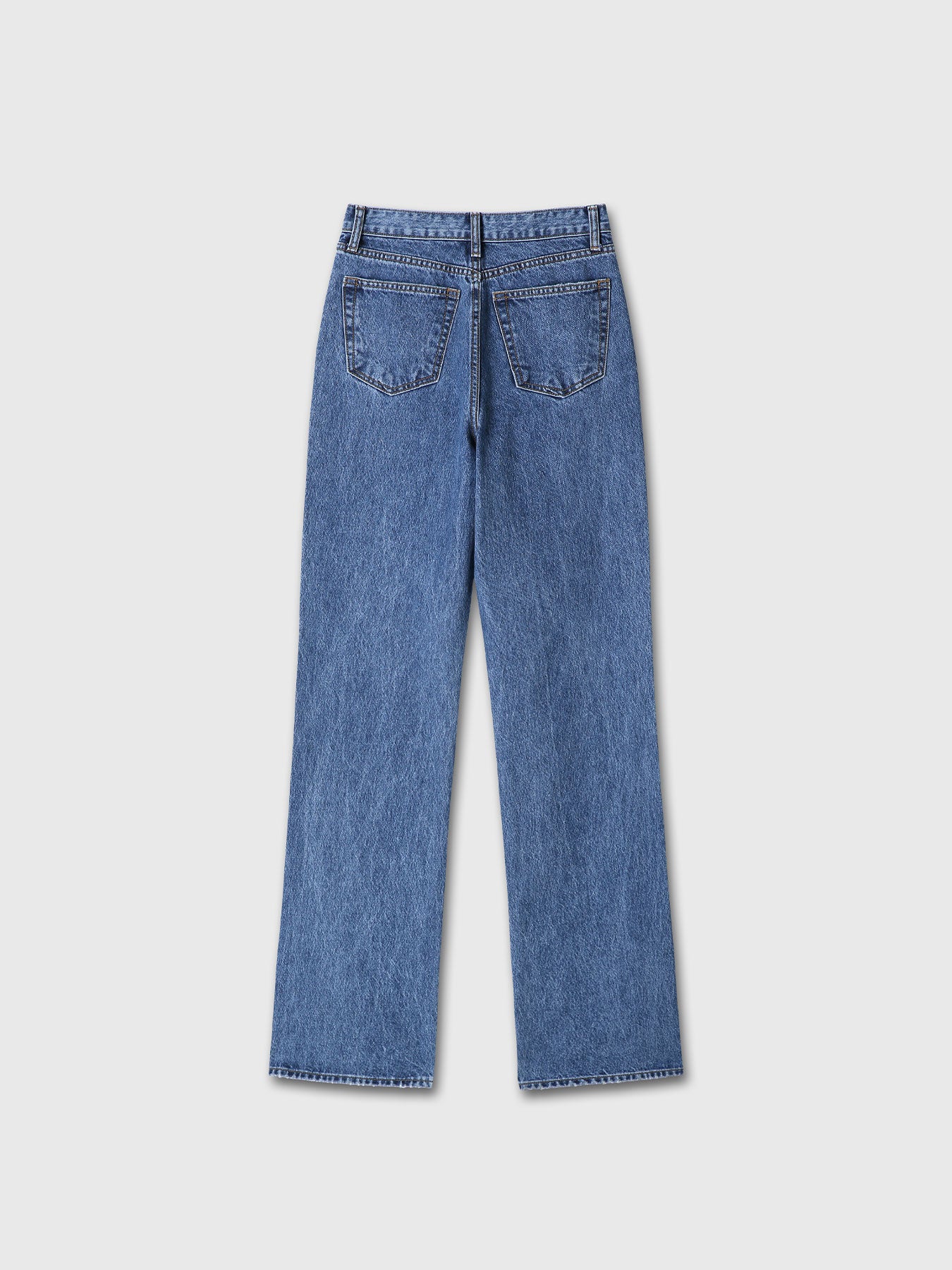 Tonywack - Twisted Seam Straight-Leg Denim Jeans (Washed Blue) product image 10 | TRAB K-Fashion Australia