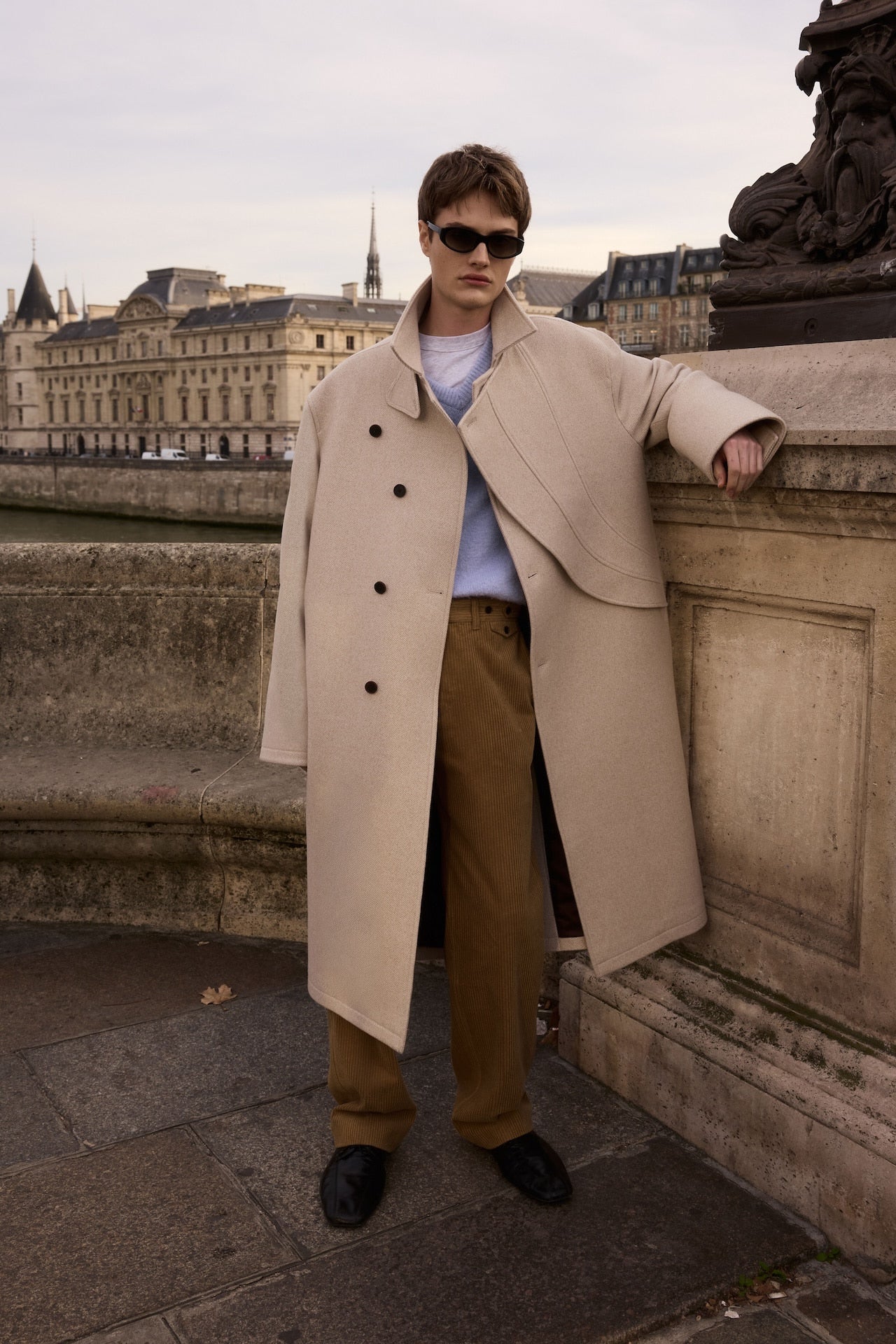 STU - Waist Strap Pants In Peanut (Brown) product image 9 | TRAB K-Fashion Australia