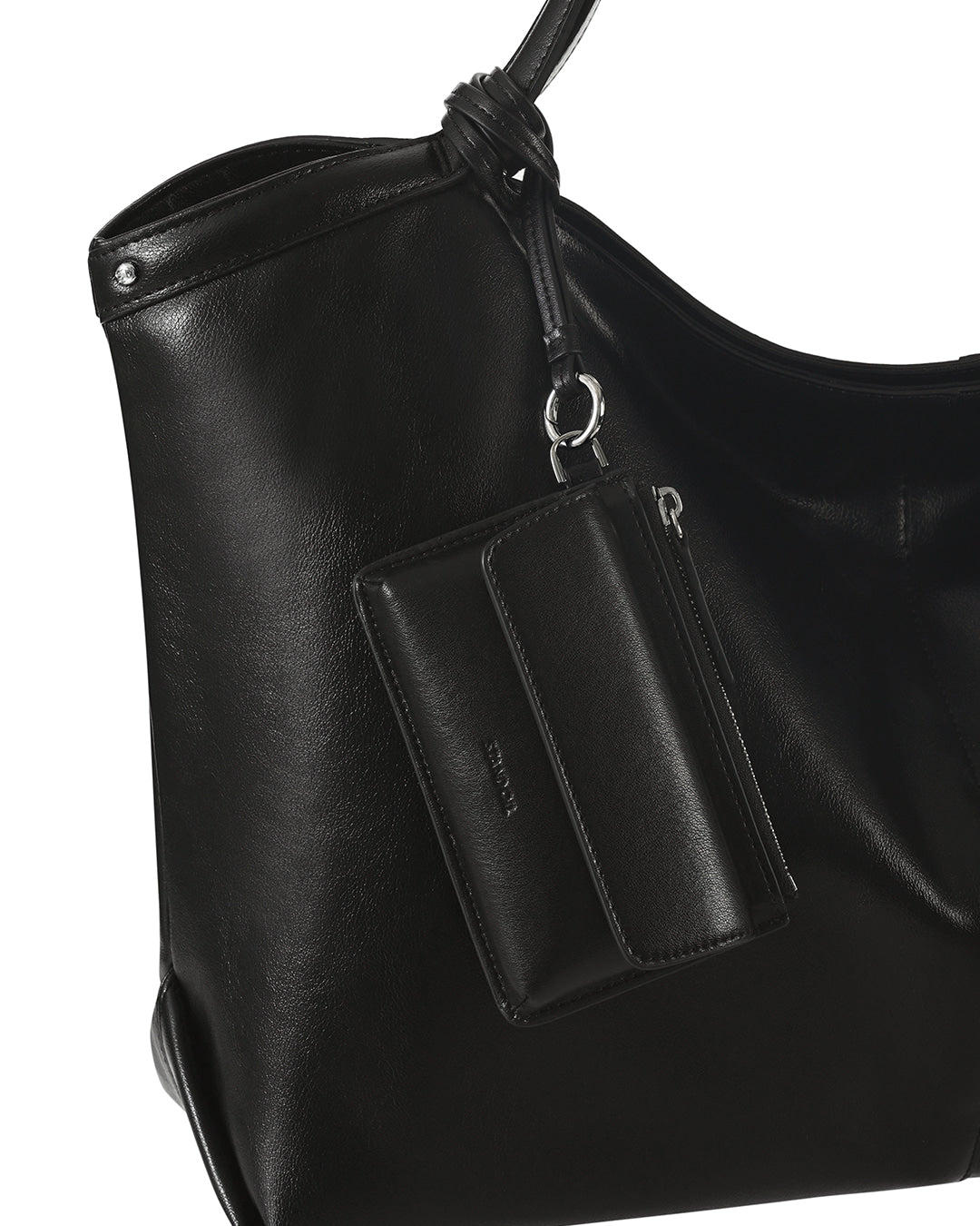 Stand Oil - Chubby Zipper Wallet (Black) product image 7 | TRAB K-Fashion Australia