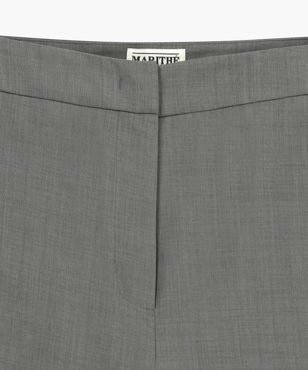 Marithe & Francois Girbaud - Layered Pleats Skirt Pants (Gray) product image 15 | TRAB K-Fashion Australia