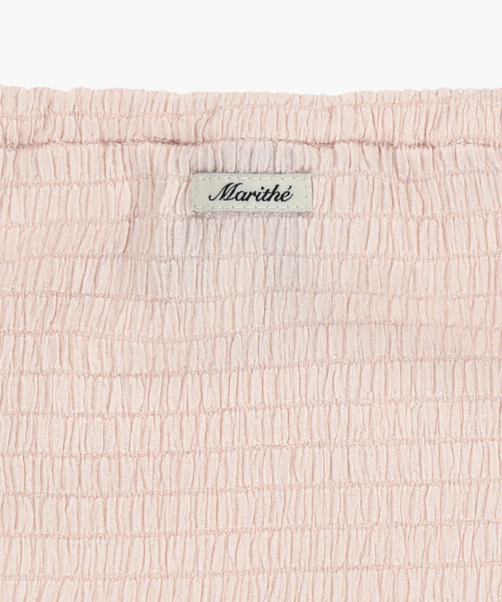 Marithe & Francois Girbaud - Crinkle Sleeveless + Cardigan Set (Pink) product image 15 | TRAB K-Fashion Australia