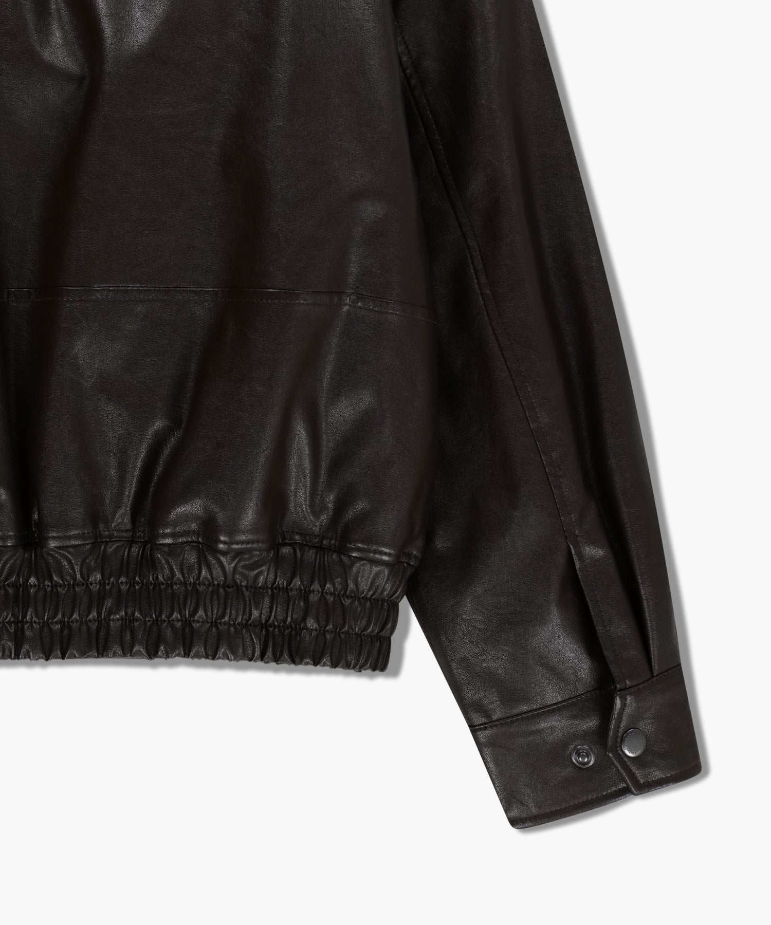 Marithe & Francois Girbaud - Faux Leather Padded Jacket (Brown) product image 17 | TRAB K-Fashion Australia