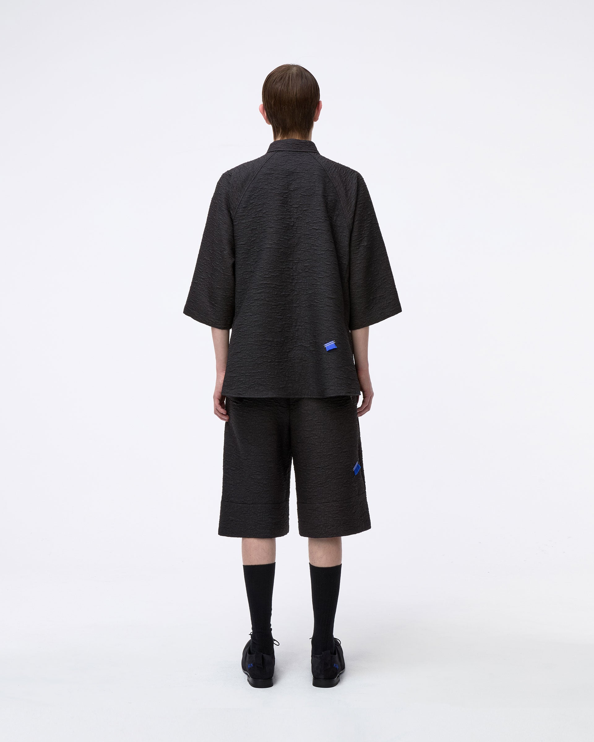 Ader Error - Half Sleeve Shirt Product. 56 (Noir) product image 3 | TRAB K-Fashion Australia