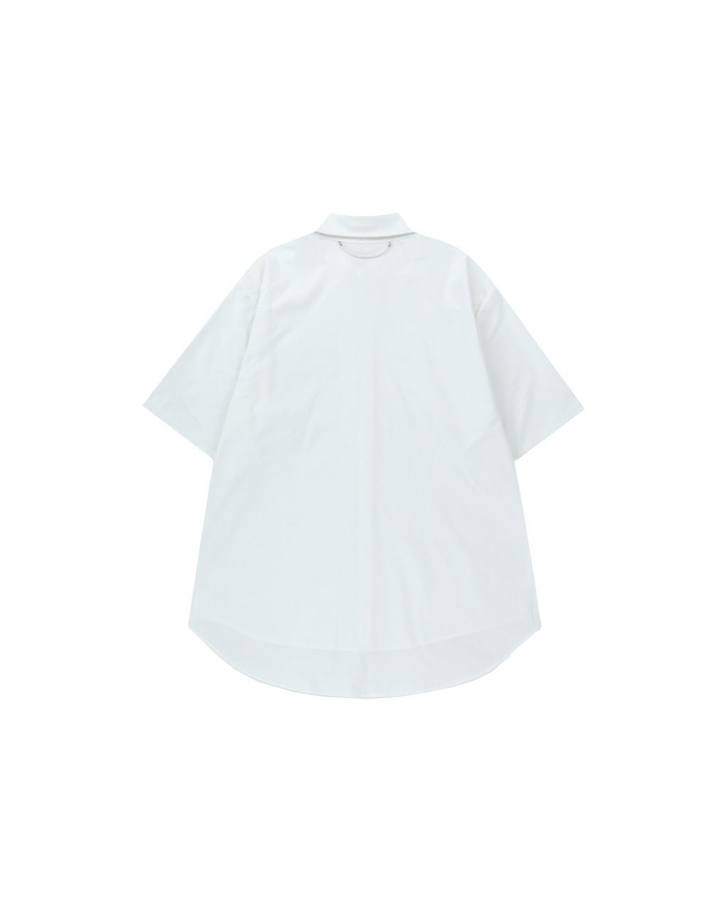 Kimhe Kim - Mesh Heart Pocket Shirt (White) product image 2 | TRAB K-Fashion Australia