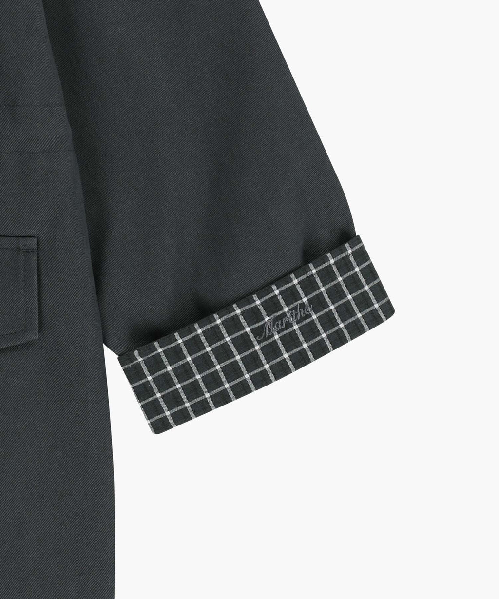 Marithe & Francois Girbaud - Cotton Washed Hunting Jacket (Charcoal) product image 15 | TRAB K-Fashion Australia