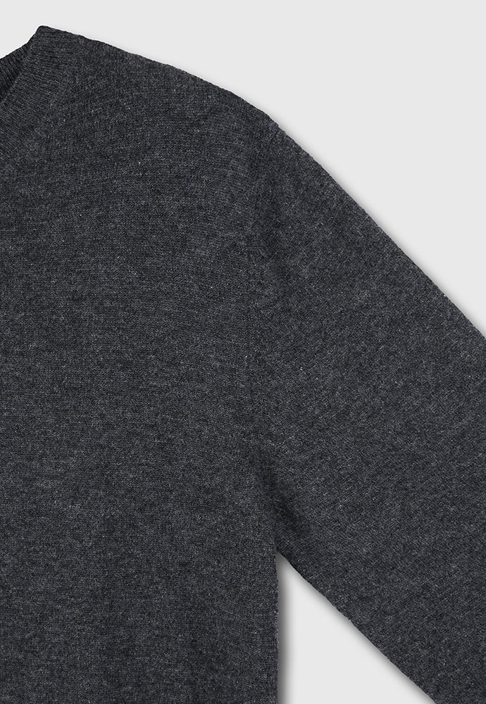 Tonywack - Pure Cashmere V-Neck Sweater (Charcoal) product image 10 | TRAB K-Fashion Australia