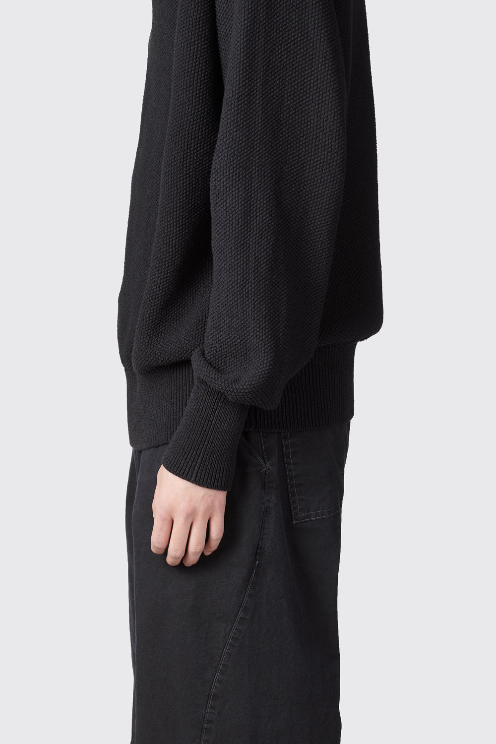 Hatchingroom - Vase Neck Knit (Black) product image 16 | TRAB K-Fashion Australia