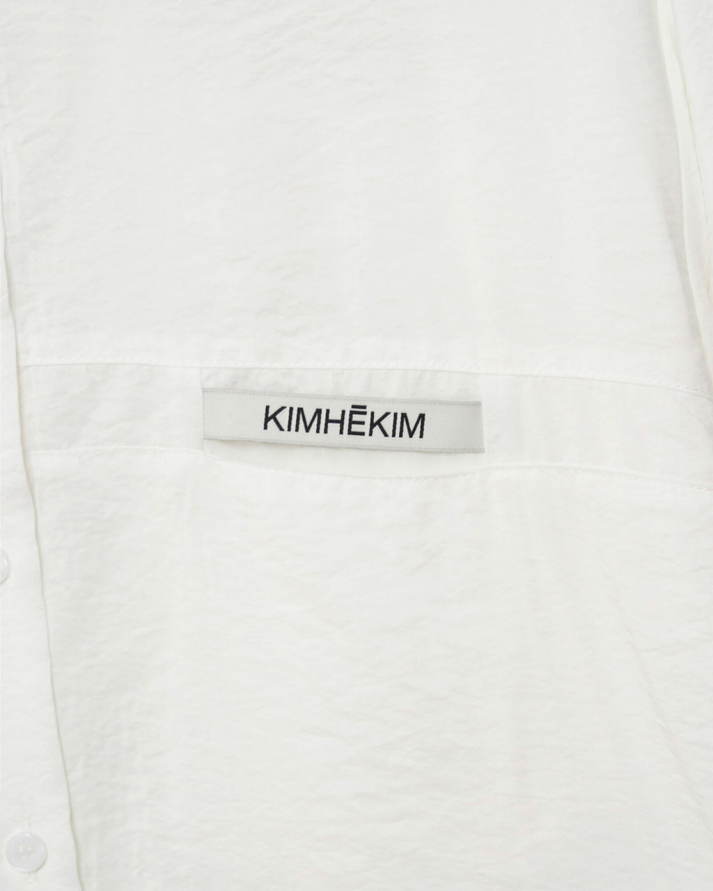 Kimhe Kim - Kimhekim Label Shirt (White) product image 3 | TRAB K-Fashion Australia