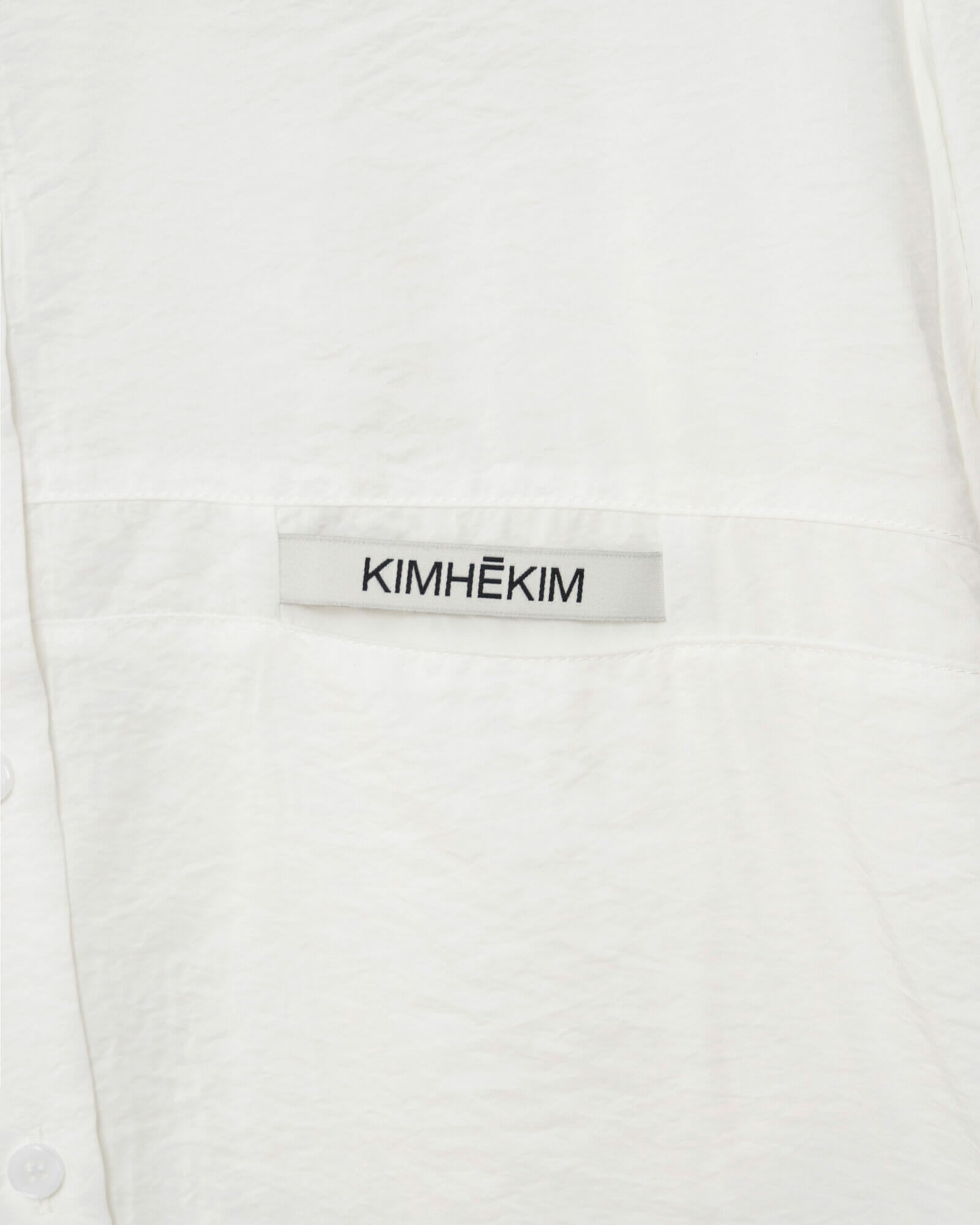 Kimhe Kim - Kimhekim Label Shirt (White) product image 3 | TRAB K-Fashion Australia