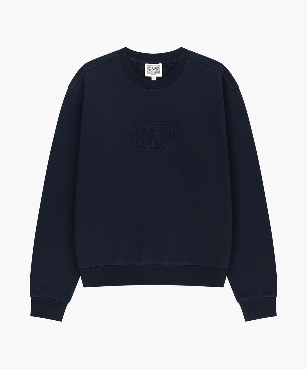 Marithe & Francois Girbaud - Classic Logo Sweatshirt (Navy) product image 5 | TRAB K-Fashion Australia