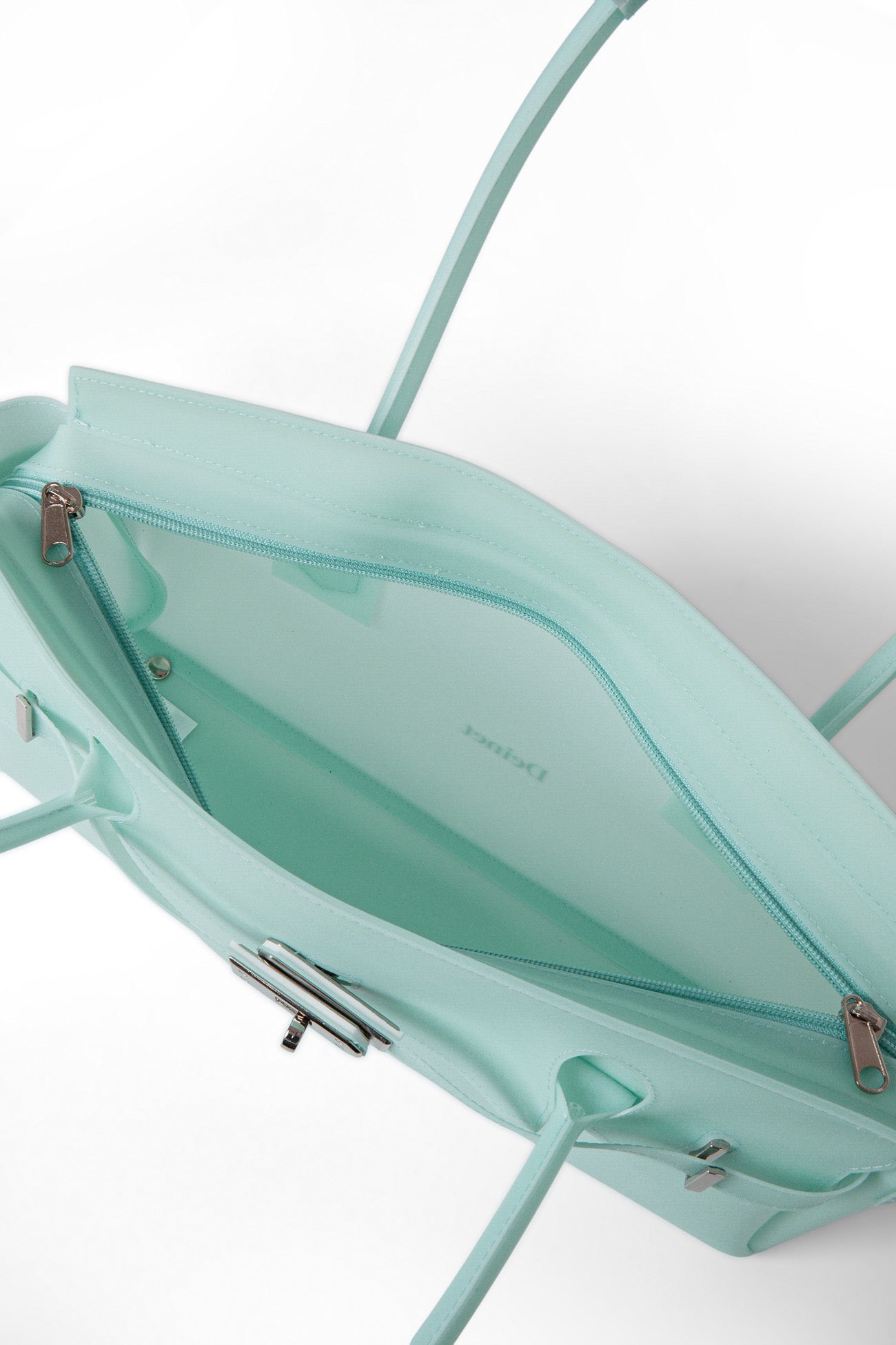 Deinet - [free Card Wallet] Jelly Two-Way Bag (Ice Blue) product image 10 | TRAB K-Fashion Australia