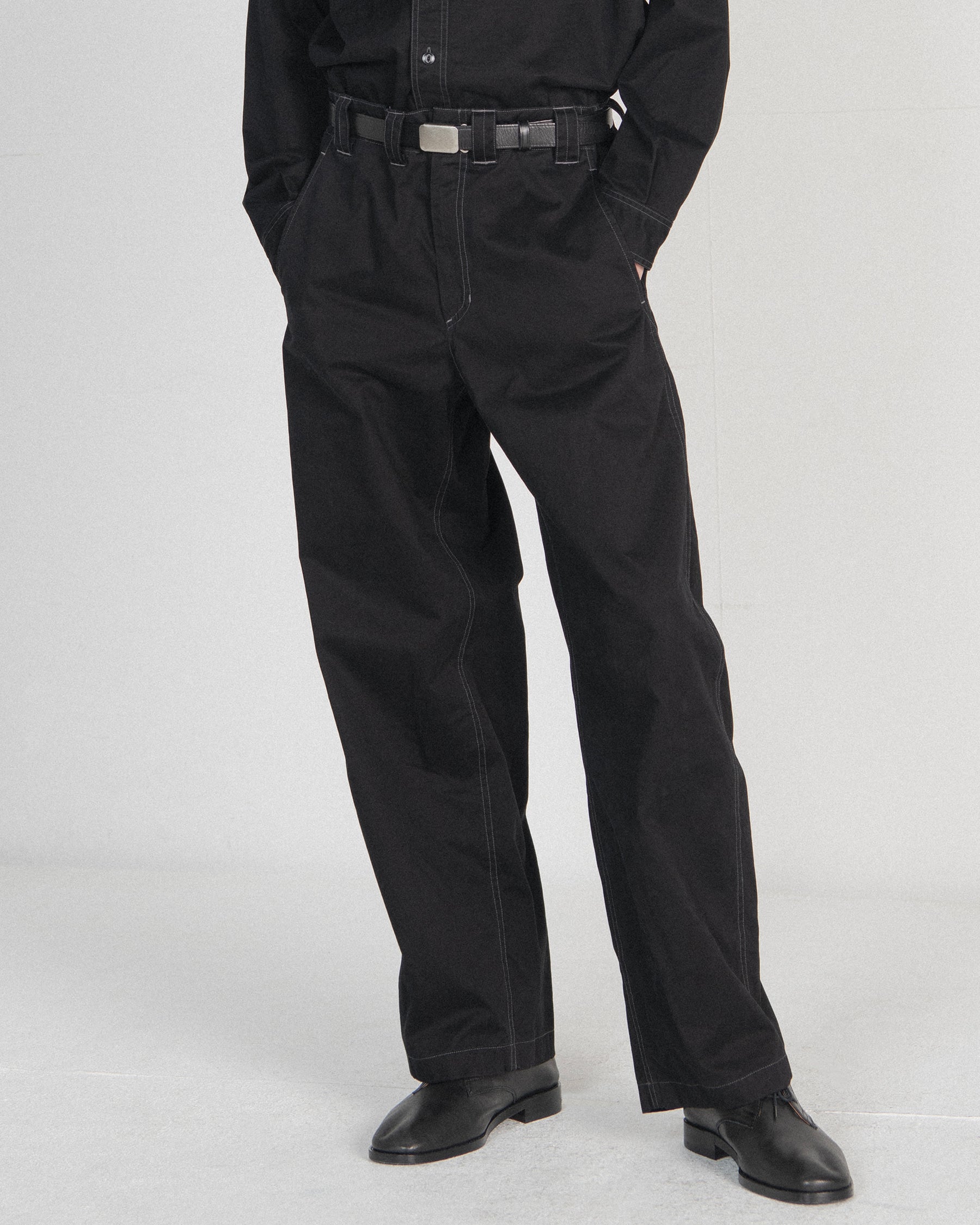 Brownyard - Washed Work Pants (Black) product image 2 | TRAB K-Fashion Australia