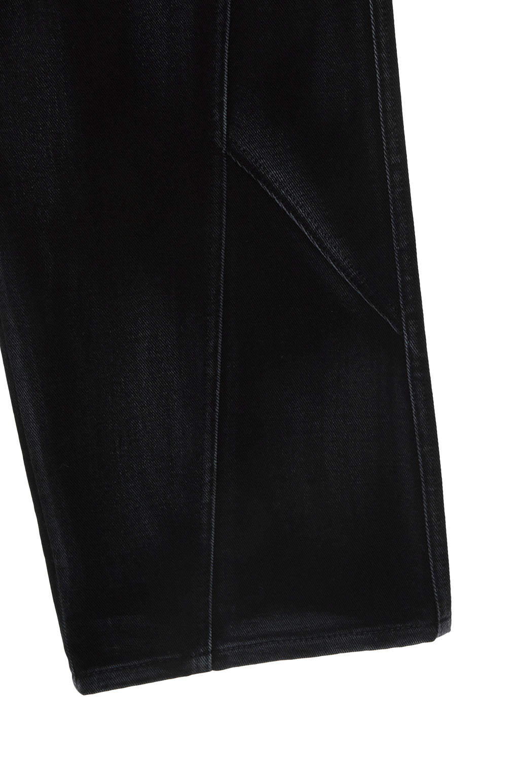 Matin Kim - Line Point Painting Denim Pants (Black) product image 4 | TRAB K-Fashion Australia
