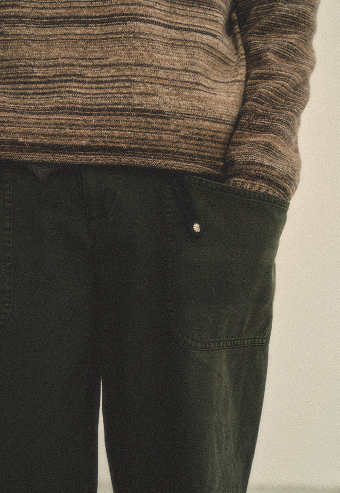 Art if acts - Melange Roll up Pullover Knit (Truffle) product image 5 | TRAB K-Fashion Australia