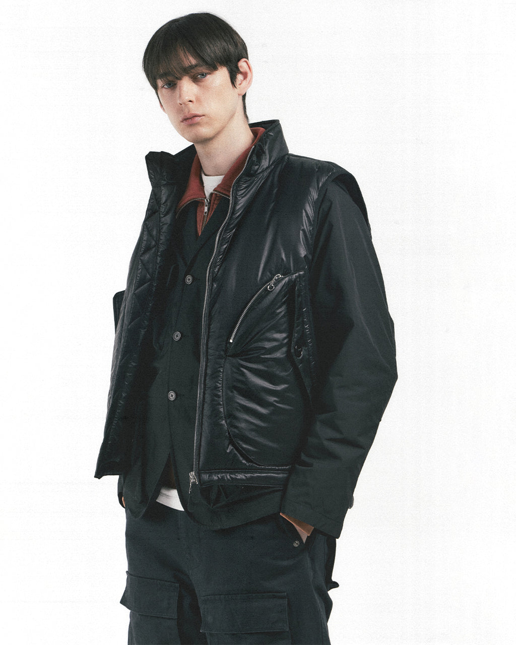 Eastlogue - Deck Vest (Black) product image 3 | TRAB K-Fashion Australia