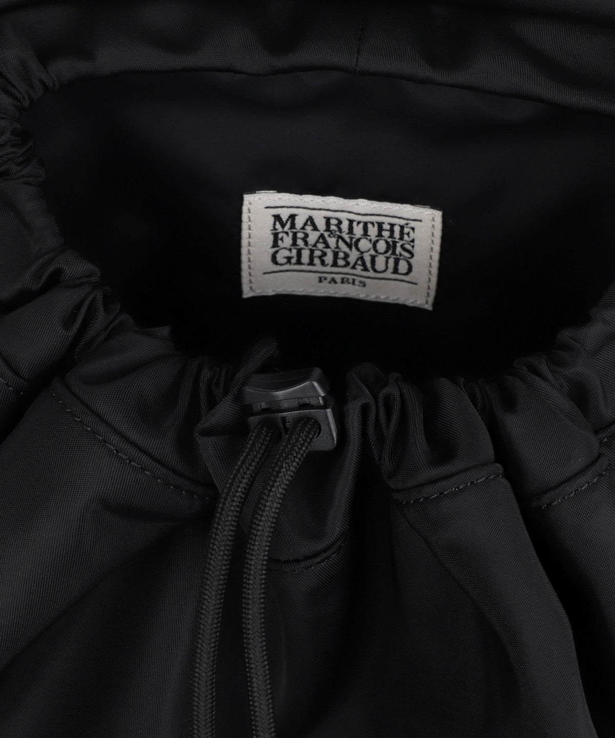 Marithe & Francois Girbaud - Classic Logo One Pocket Backpack (Black) product image 5 | TRAB K-Fashion Australia