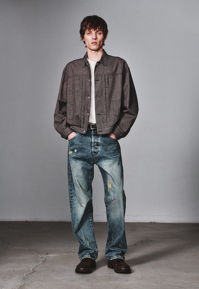 Art if acts - Vintage Check Trucker (Vintage Wood) product image 1 | TRAB K-Fashion Australia