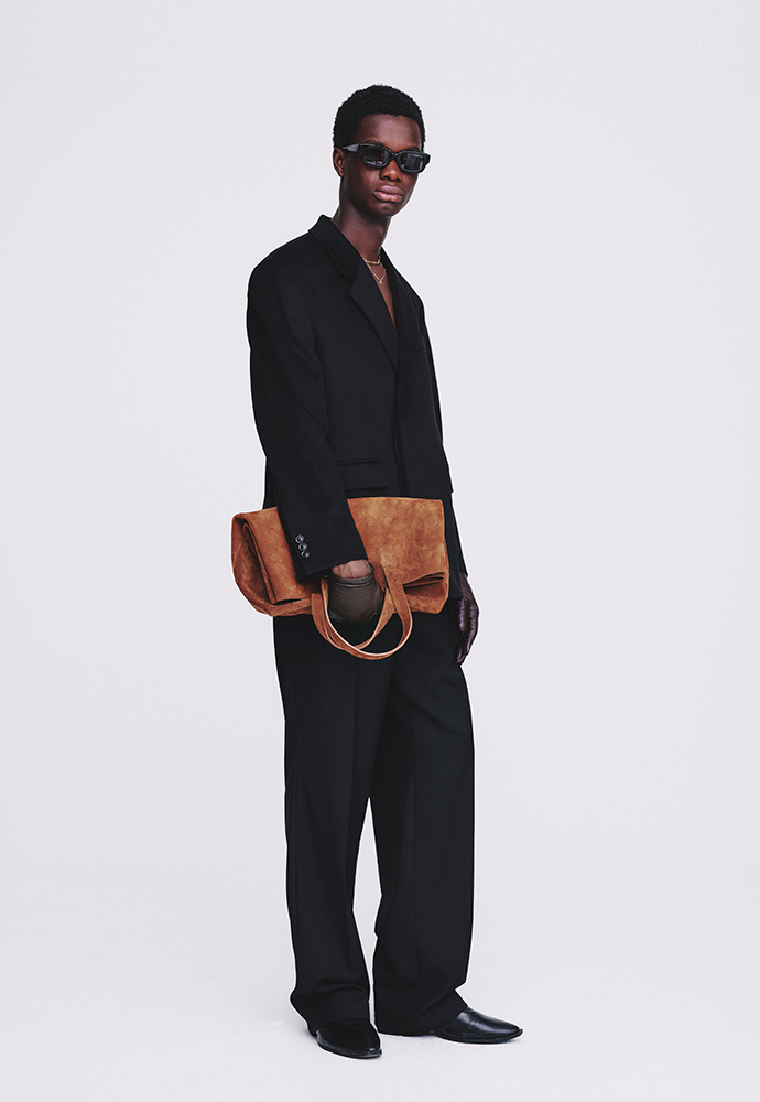 Tonywack - Cashmere Hidden Button Tailored Blazer (Black) product image 4 | TRAB K-Fashion Australia